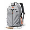 Men's Double-shoulder Bag 15.6-inch Laptop Bag Business Water-resistant Travel and Casual Backpack