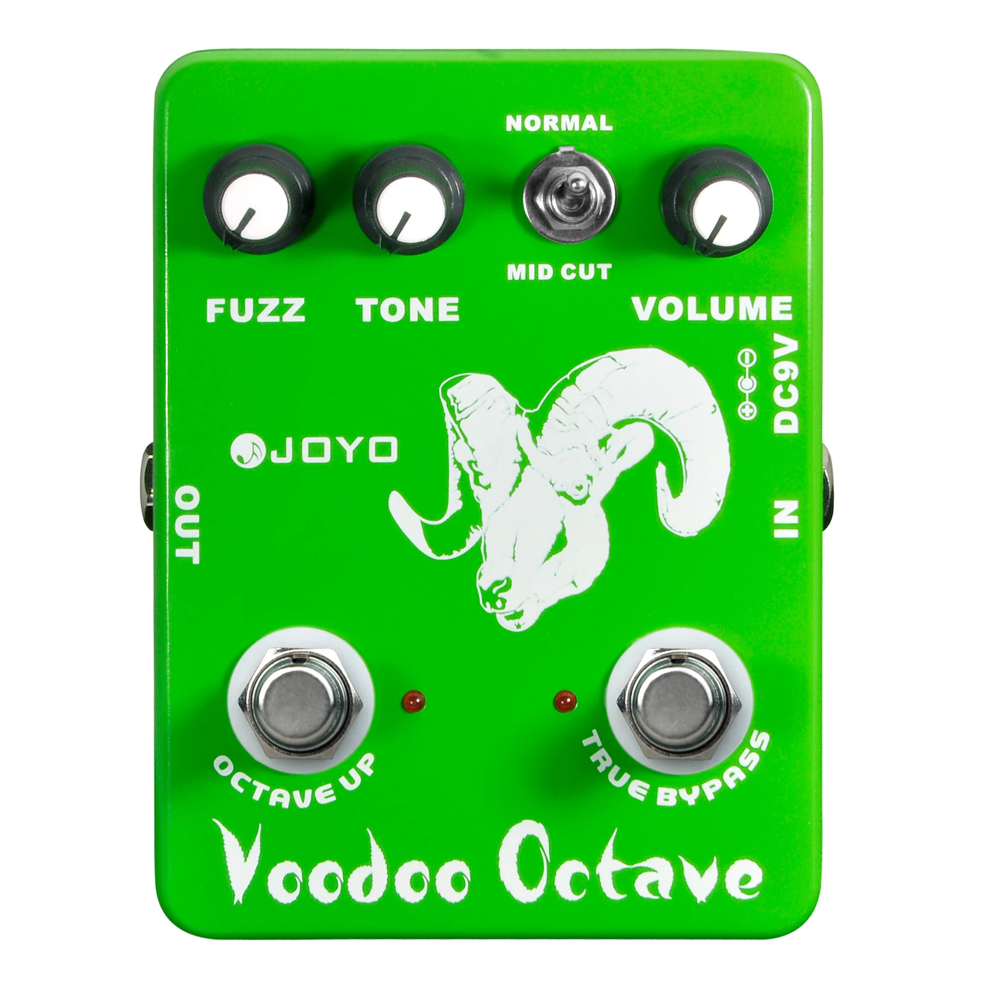 JF-12 Faz/octave Fashionable Design Faz Pedal Active Tone Control High Octave Control Processor Guitar Effect Pedal Compressor