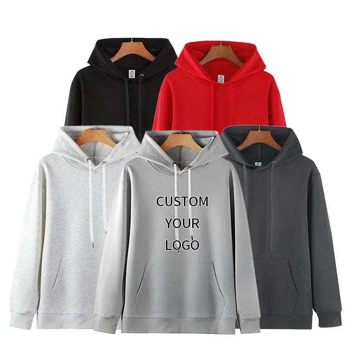 Men's Custom Logo Blank Drop Shoulder Hoodies Oversize Pullover Heavyweight French Terry Hoodie for Men Sweatshirt