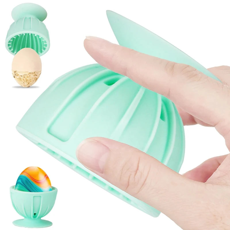 Silicone Egg Cleaning Brush Farm Fresh Egg Washers for Backyard Chickens Removes Chicken Coop Nasties for Egg Collectors