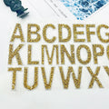 Clothing Accessories Iron on Rhinestone Beads Crystal Resin Letter Patch Iron on Patches for Hats Shoes Pants