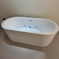Popular Freestanding Acrylic Massage Bathtub Air Jet Whirlpool Bathtubs Indoor Jacuzzier