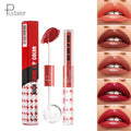 Pudaier High Pigment Moisturizing Dual-ended Lip Glaze and Lip Oil Private Label Waterproof Long Lasting OEM Vegan Lips Makeup