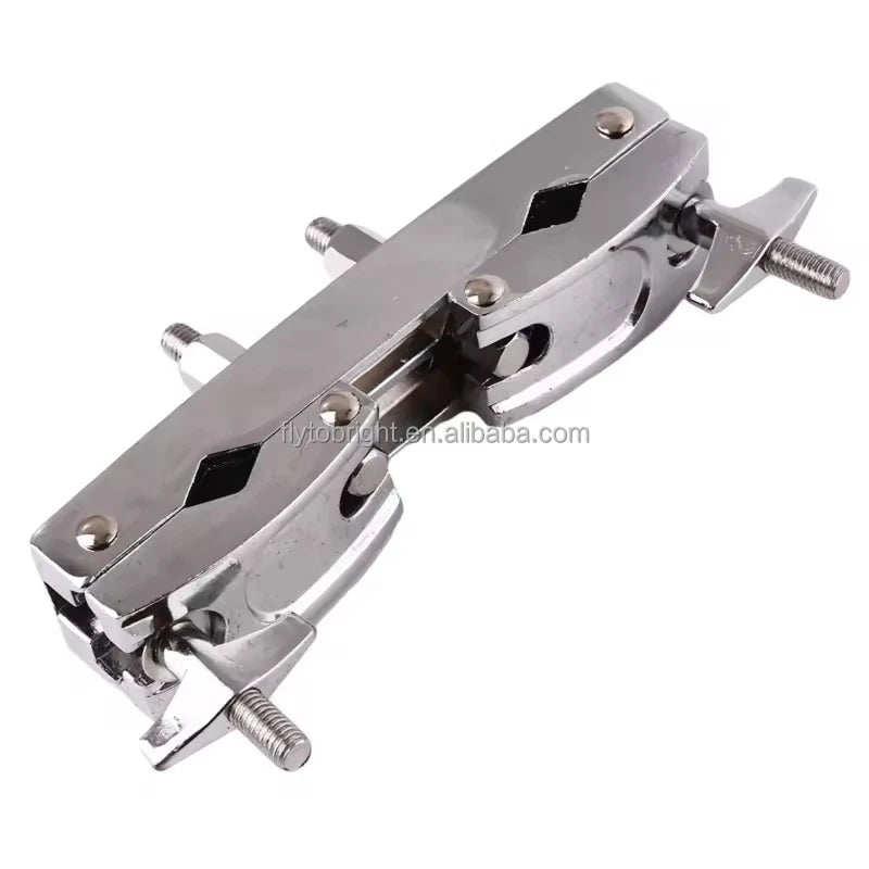 Wholesale 14 Inch DM Drum Kit Set Accessories Other Tom Drum Cowbell Stand Extension Clamp Double Mouth Clip