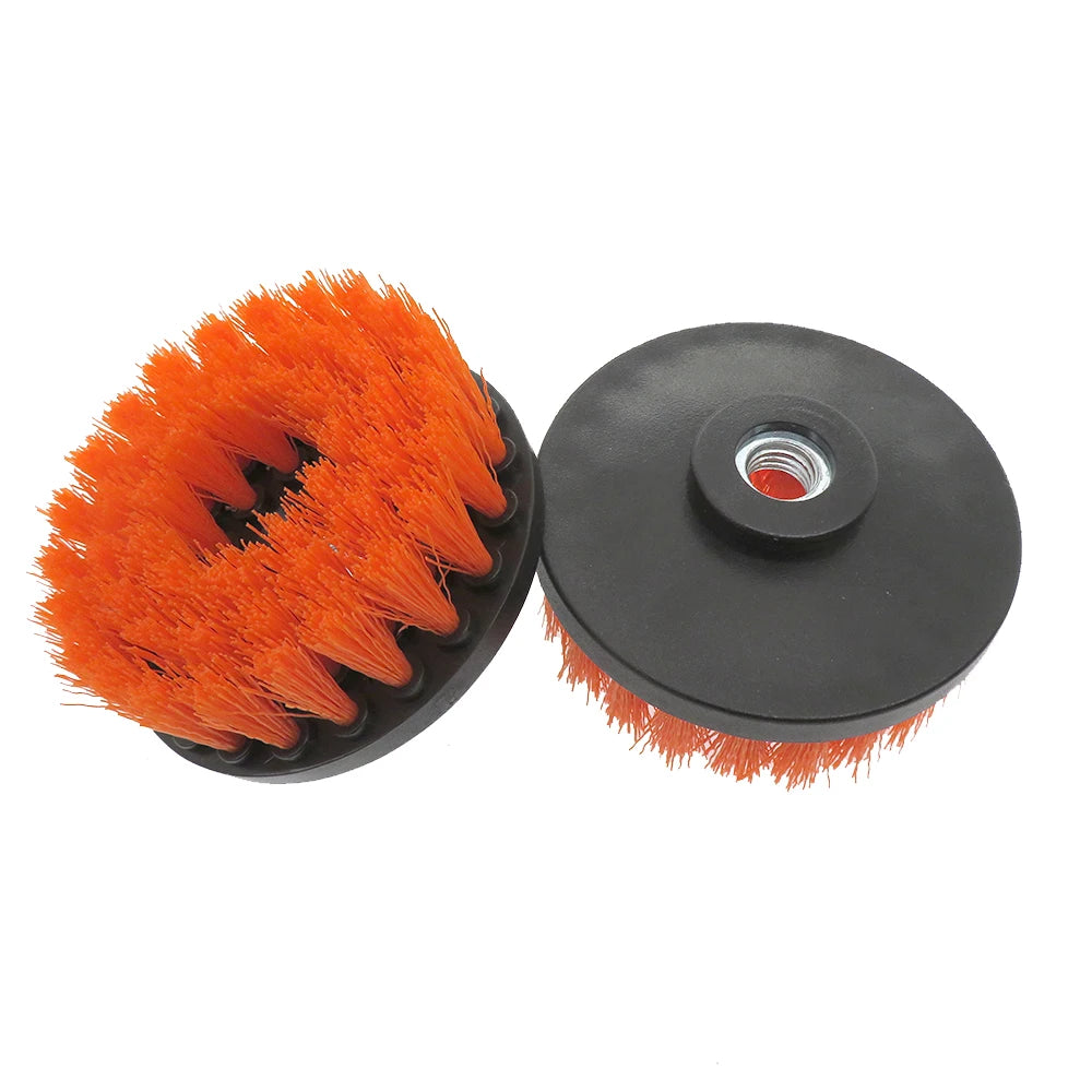 Zhenda Factory Price Multi-Purpose Use 4 Inch PP/Nylon Drill Power Scrub Cleaning Brush for Car Bathroom Kitchen Cleaning