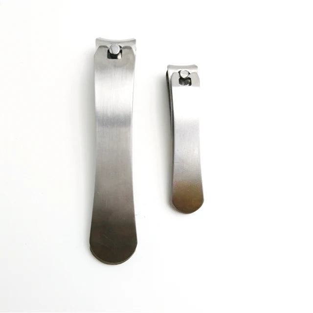 2021 Professional Practical Stainless Steel Silver Hard Finger Toe Nail Clipper Tin Case Customized Logo NC-0003