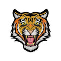 Custom Assorted Lion Tiger Leopard Wolf Deer Eagle Dog Embroidered Safri Animal Patches Sew Iron on Applique Badge