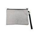 Storage Bag16*23CM Composite Linen Sublimated Makeup Bag Sublimation Custom Cosmetic Bag