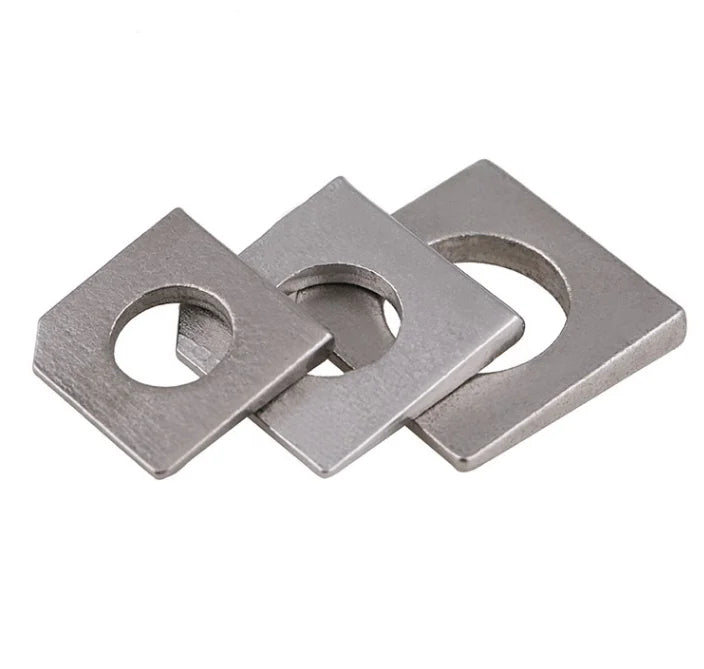 M6 M8 M10 M12 Galvanized Square Round Hole Taper Washers for Slot Section