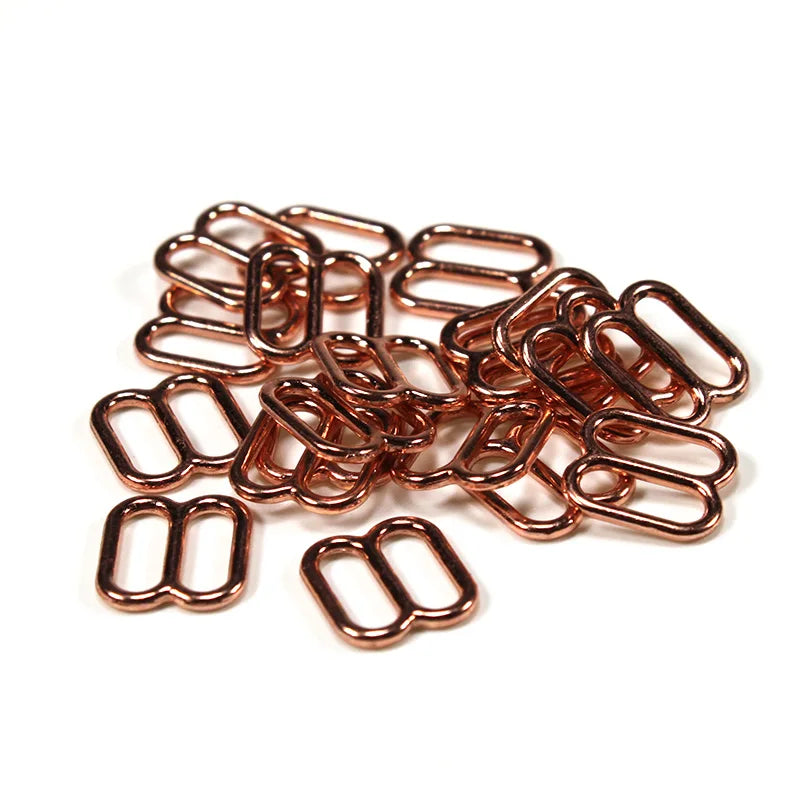 Bra Accessories 8 Ring Slider Adjustable Slide Underwear Accessories Swimwear Buckle Strap Adjuster Hook Metal Bra Buckle