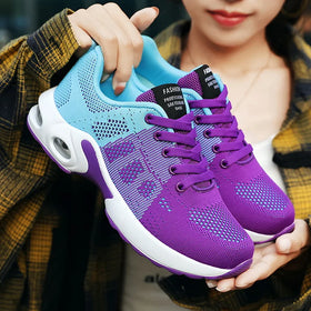 Women's Breathable Running Shoes with Air Cushion Soft Sole New Ladies Casual Sports Plus Size Winter Sports Shoes Wholesale