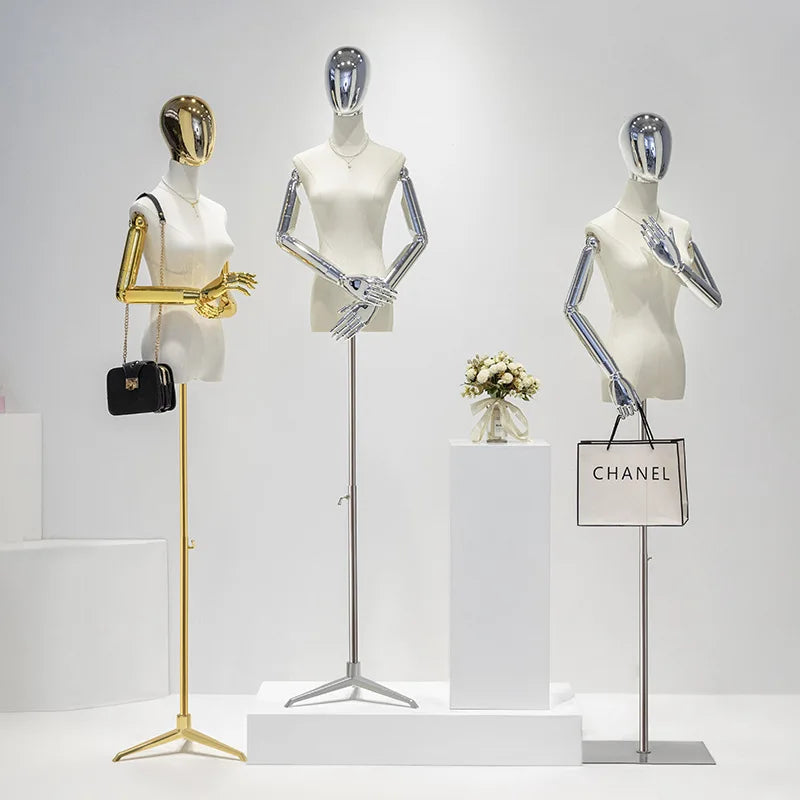 Hot Selling Clothing Display Upper Torso Model Mannequin
