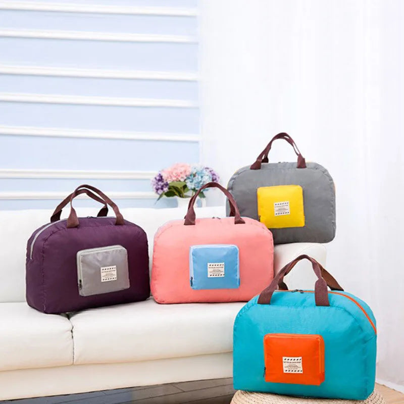 Multifunction Folding Travel Bags Waterproof Clothes Storage Pouch Tote Handbag Large Capacity Portable Luggage Bag