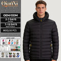 OEM 2022 Wholesale Custom Down Puffer Jacket Men Casual Coat Warm Winter Jacket for Men
