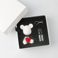 Factory Wholesale Porcelain Home Fragrance Essential Oil Reed Diffuser Scented Ceramic Car Vent Clip Aroma Plaster Air Freshener