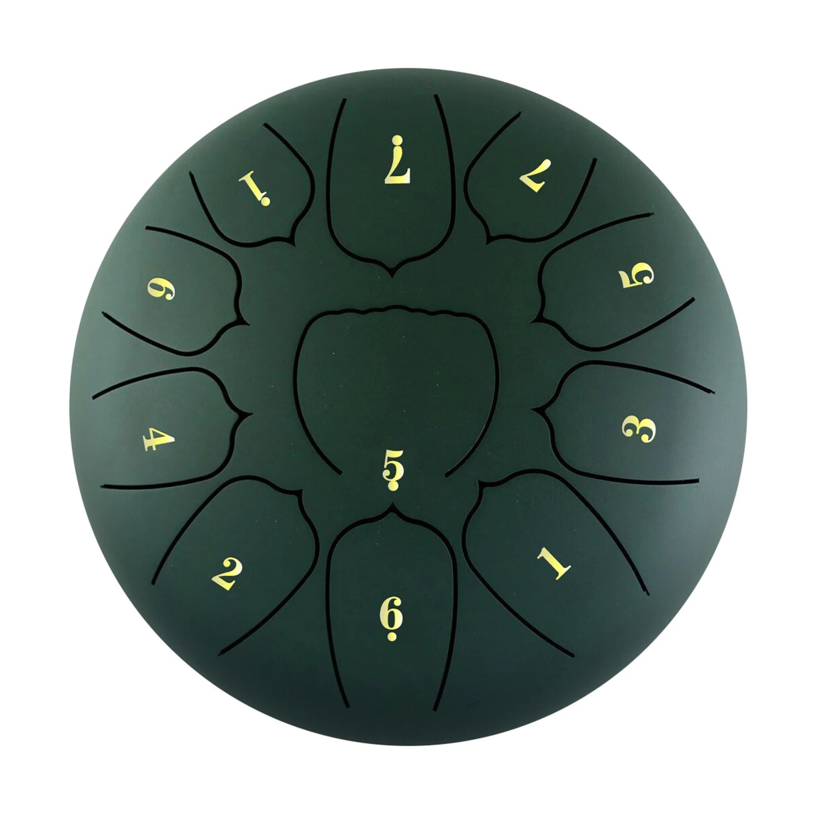 10 Inch Steel Tongue Drum 11 Notes Handpan Drum with Drum Mallet Finger Picks Percussion for Meditation Yoga