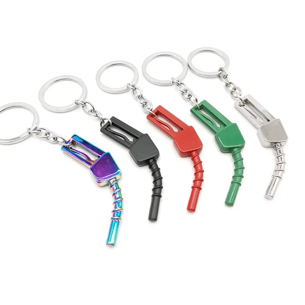 Refueling Gun Model Cool Version Mini Keychain Hot Selling Auto Part Model Key Ring Car Modification Key Chain