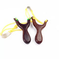 Piaoyu Outdoor Traditional Rubber Band Group Children Toy Wooden Hunting Slingshot