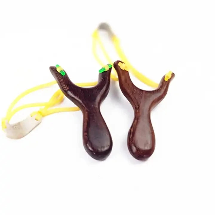 Piaoyu Outdoor Traditional Rubber Band Group Children Toy Wooden Hunting Slingshot