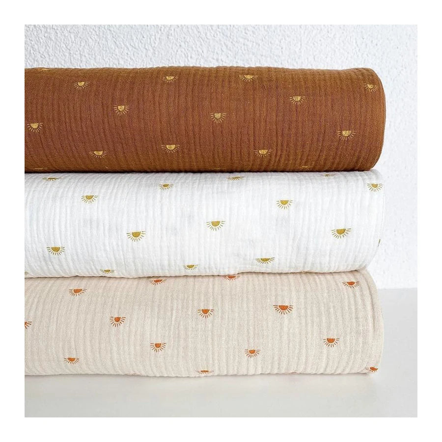 Wholesale Custom Printed Breathable 100% Cotton Muslin Fabric Baby From China
