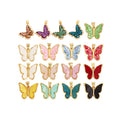Mother of Pearl Dainty Butterfly Charm PendantFashion Romantic Sweet Colorful Transparent Pendant  Girl Gift Party Jewelry L49