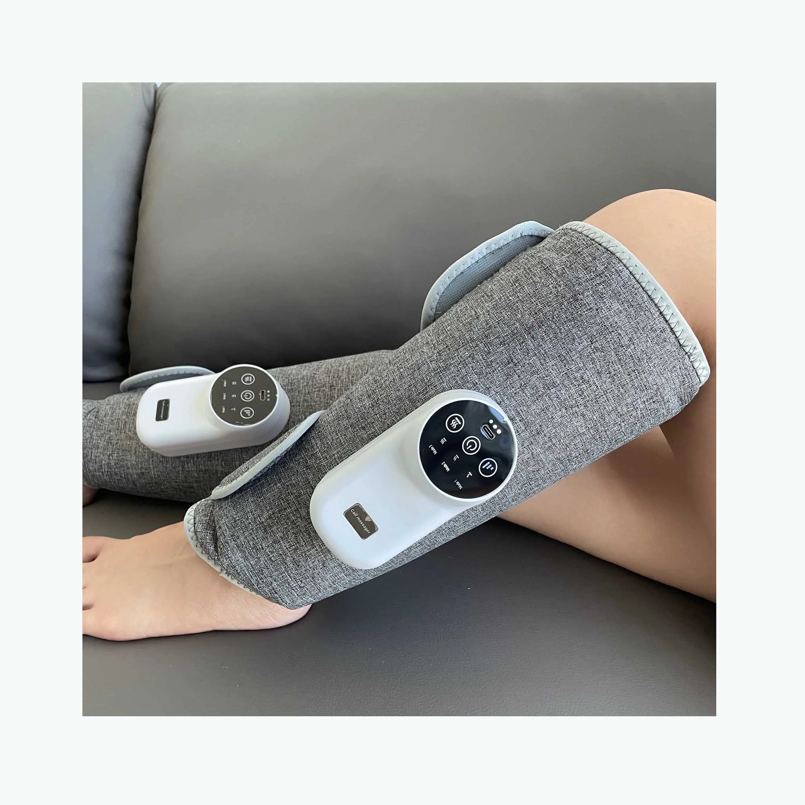 Calf Massagers air Compression  Shiatsu Foot and Calf Massager With Remote Portable Wireless Leg Calf Massager