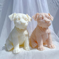 Jack Russell Puppy Candle Mold Animal Puppies Soy Wax Silicone Mould Dog Lover Home Decor
