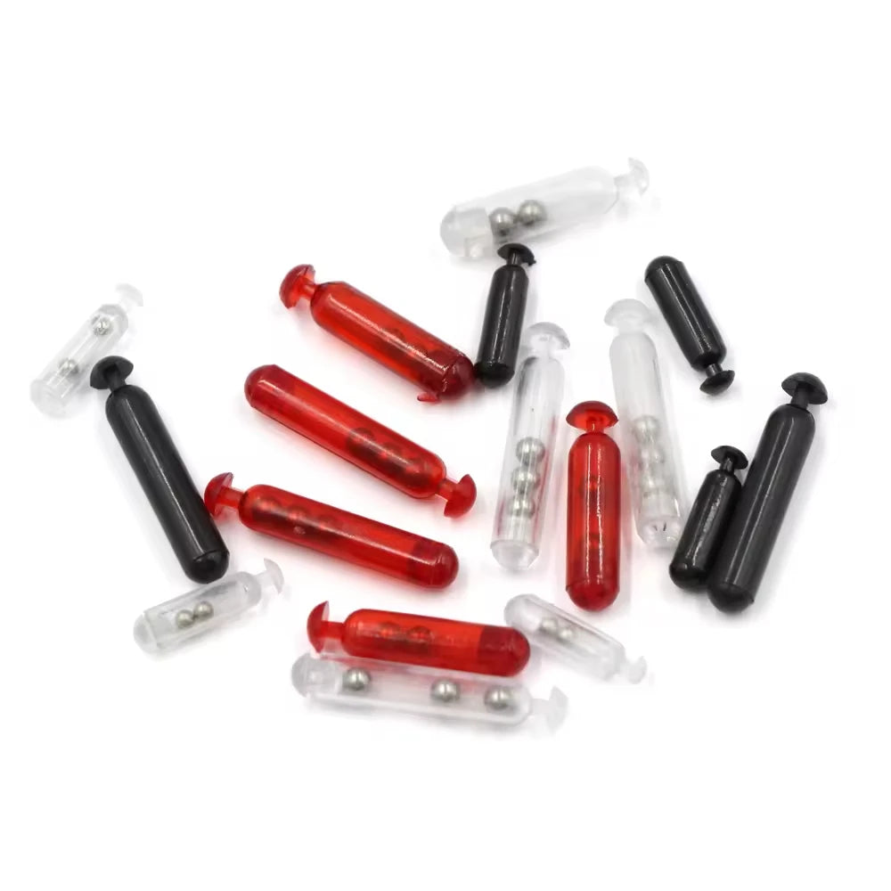 Selco Fishing Lure Insert Tube Rattles Choice Fishing Rattle Floats Point Glass Lure Rattles