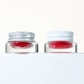 Eco-Friendly Mini 3G 5G Clear Glass Jar for Skin Care 3ML 5ML Thick Bottom with Frosted Aluminum Lid Cosmetics Eye Cream Storage