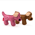 Burst Dog Toy Pure Cowhide Bite Resistant Molar Teeth Interactive Pet Toy