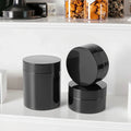 8oz Plastic Cream Jars Screw Top Lids for Food & Cosmetics Storage Container