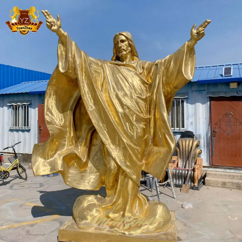 Life Size Bronze Catholic Jesus Statue Custom Catholic Religious Christ Jesus Sculpture