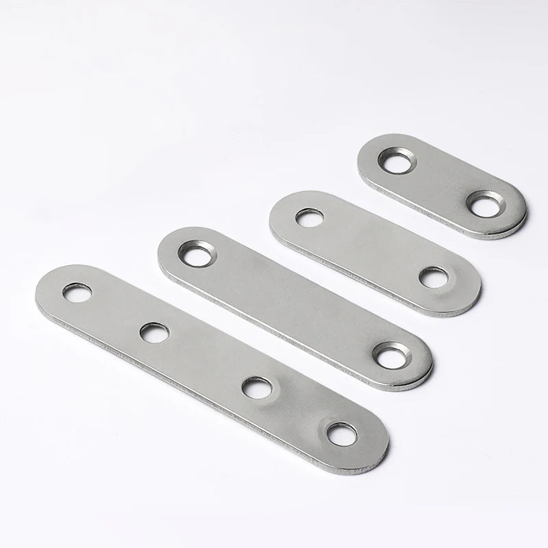 Factory Direct Stainless Steel Single-Side Bracket Straight Shelf Kitchen Cabinet Furniture Fasteners Standard JINNATE Brand