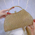 Wholesales Luxury Woman Dinner Handbags Fashion Chain Wedding Bags Female Unique Rhinestone Evening Clutch Bags for Women