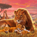 CHENISTORY 997401 Custom Photo Design Kits Animal lion DIY Paint by Numbers on Canvas Painting