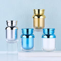 100 ML Gold Silver Blue Purple Bottle Tablet Bottle Labels in Stock Customizable Source Manufacturer