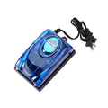 Large Volume Aquarium Oxygen Pump Submersible Plastic Fish Culture Fish Tank Oxygen Pump Rectangle Shape Water Usage
