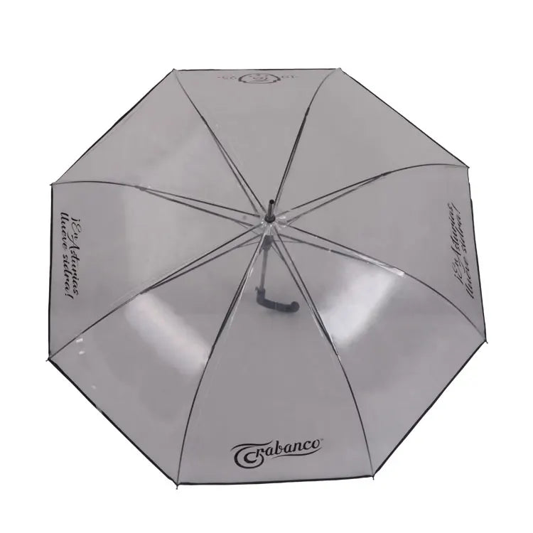 Curved Ladies 23In 8 Ribs Commercial Bubble Umbrellas With Custom logo