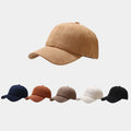 Yukaihe Wholesale Custom Embroidery Plain Blank Dad Hat Cap Multicolor Suede Baseball Cap