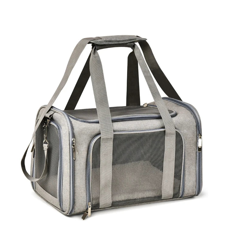 IN STOCK Washable Airline Approved Tote Travel Bag for Puppy Dogs Soft-Sided Pet Cat Carrier