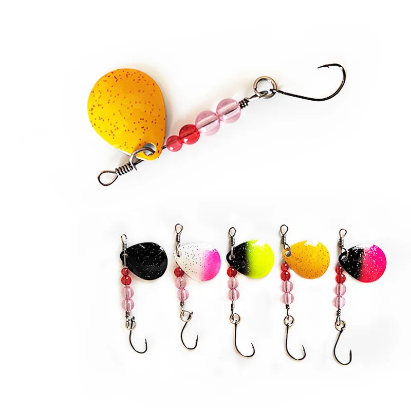 MISTER LURE New Design Oem 2.2g 68mm Metal Spoon Fishing Lure Manufacturing Freshwater Spinner Spoon Trout Fishing Lure