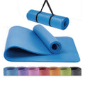 Factory Supply Manufactures Hotsale Cheap Custom Print Non Slip 8mm 10mm 15mm Thick Gym Exercise Eco Friendly NBR Yoga Mat