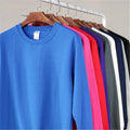 50% Cotton 50%Polyester Blank Color 280GSM Pullover Crew Neck Sweatshirt for Men MegaBDM