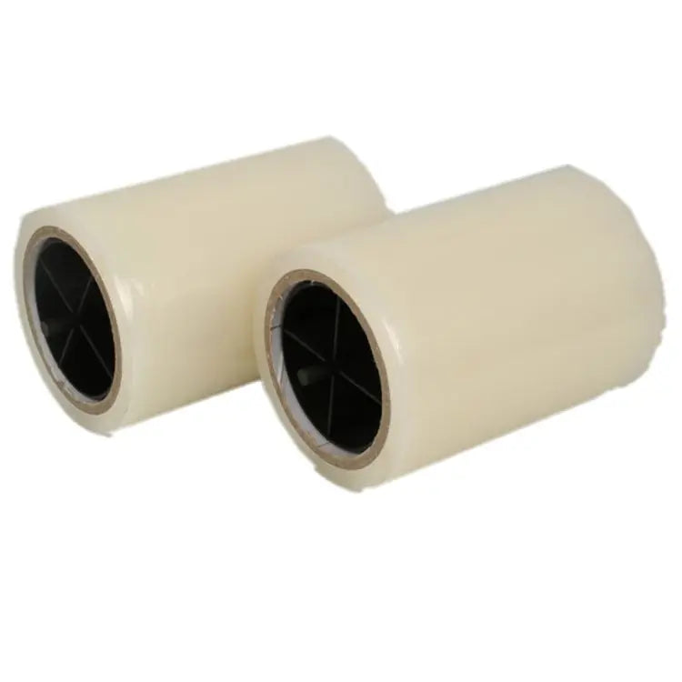 Clear Plastic Shoe Film Roll (PE) for Shoe Dispenser Machine Protective Film for Shoe Soles 28 Micron Thickness