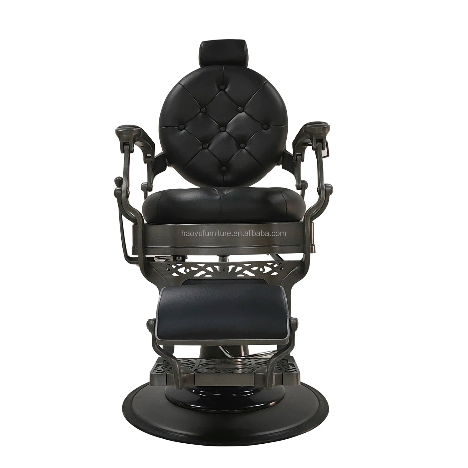 BC80 Chocolate Brown Barber Chair Latest Barber Chairs Big Weight Capacity Barber Chair