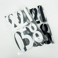 Wholesale Custom Durable Printable Plastisol Vinyl Film Iron-On Heat Transfer Printing Logo Stickers for Jerseys & T-Shirts