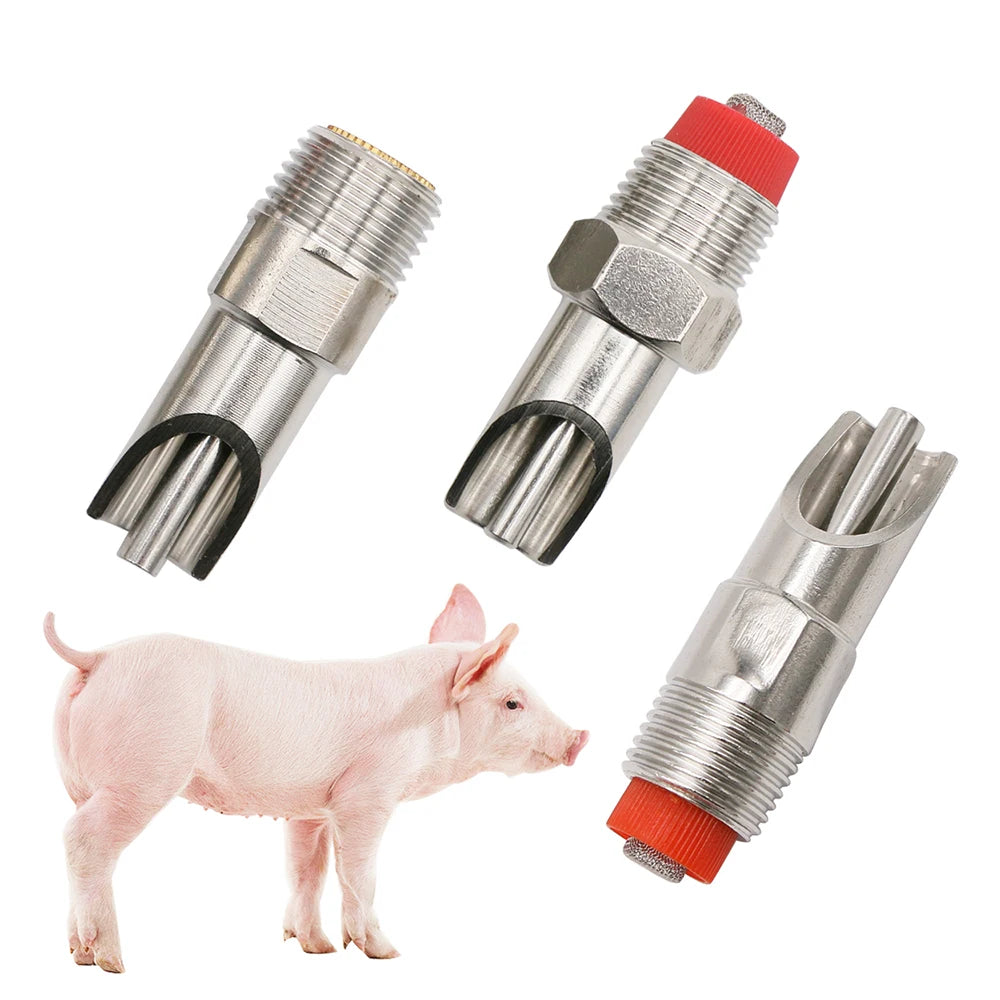 Stainless Steel Duckbill Automatic Pig Drinking Nipple Water Automatically Pig Nipple Drinker