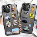 Ready Stock Middle East Muslim Saudi Arabia Kuwait Qatar UAE Metal Mobile Sticker 3M Adhesive Lapel Pin Brooch for Phone case
