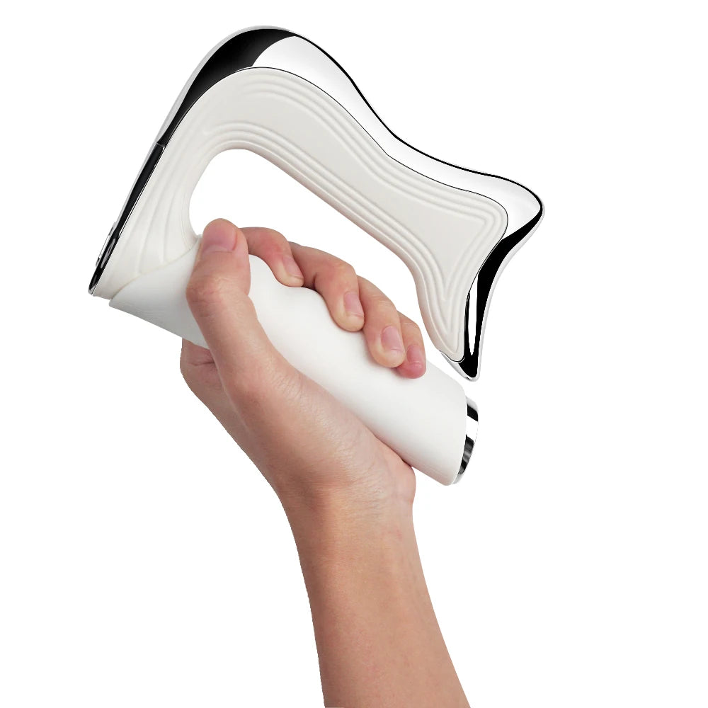 Portable Smart NMES Gua Sha Body Massager Microvibration Microcurrent Tool with 3 Adaptive Power-Level 1 Year Warranty