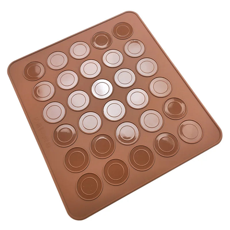 Silicone Biscuit Chocolate Macaron 3D Mat Baking Molds DIY in Stock